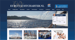 Desktop Screenshot of euro-yachtcharter.nl