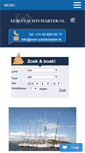 Mobile Screenshot of euro-yachtcharter.nl